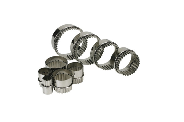 Set d'emporte-pièces double Schneider, 9 pièces, acier inoxydable, épaisseur du matériau : 0,4, 0,5 mm, 199520