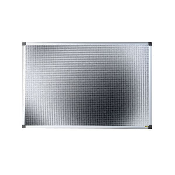Tableau Magnétique Bi-Office Maya Gris 90x60cm, CA030170