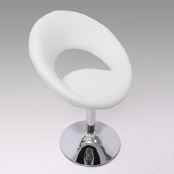 Ensemble de 6 chaises de salle à manger Mendler Palermo, blanc, 6x20746
