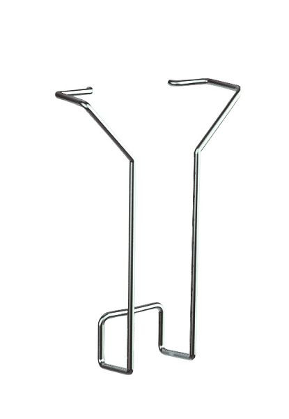 Kerkmann compartiment à brochures DIN long, L 108 x P 33 x H 180 mm, chromé, lot de 2, 44694100