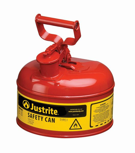 Conteneur de sécurité Justrite Type I 1001, 27,9 cm x 27,9 cm, rouge, JCN7110100