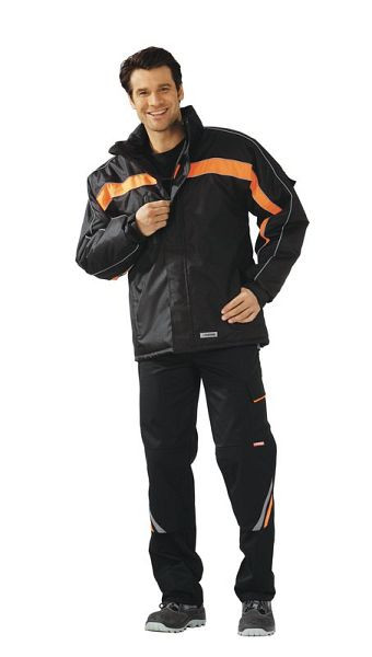 Veste Planam Outdoor Cosmic, noir/orange, taille S, 3601044