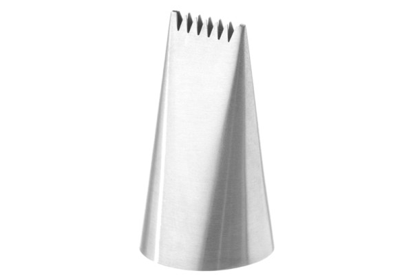 Buse de décoration Schneider « buse à ruban étoile ouverte », 3,75 x 18 mm, 197418