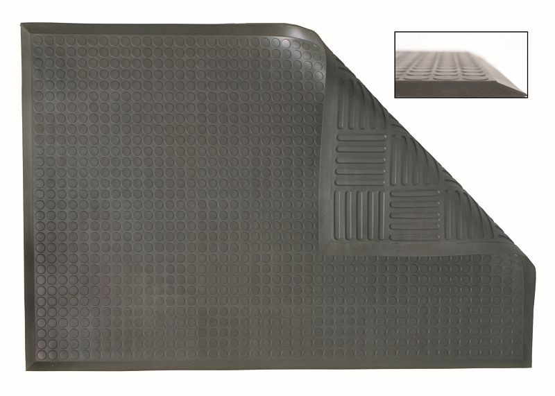 Tapis anti-fatigue salle blanche Ergomat Complete Deluxe, longueur 120 cm, largeur 60 cm, DSTF60120