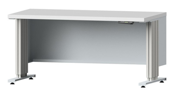 Établi ANKE LIFT, modèle 150, 1500 x 800 x 740-1140 mm, RAL 7035, KSP 40 mm, 405.201