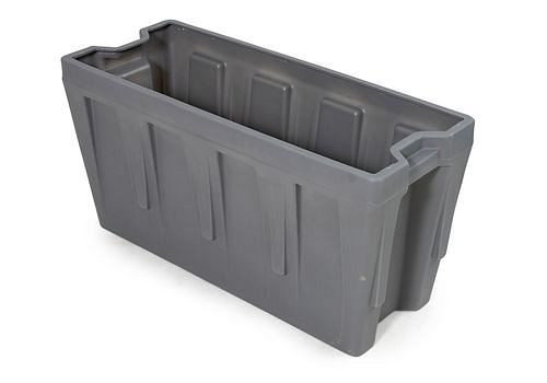 Boîte d'insertion DENIOS PE pour bacs gerbables PolyPro 400 litres, 351 x 865 x 440 mm, 272-440