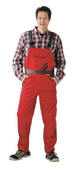 Salopette Planam Highline, rouge/ardoise/noir, taille 54, 2336054