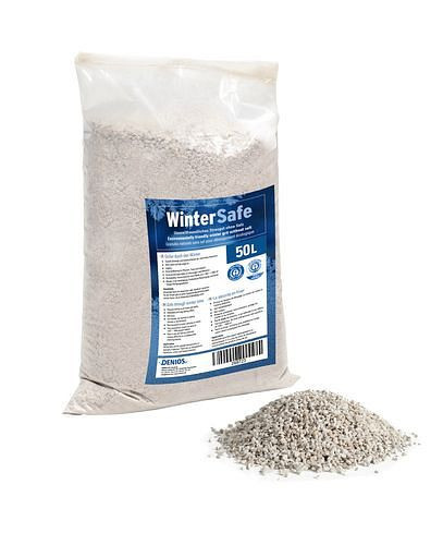 DENIOS grain sans sel WinterSafe, respectueux de l'environnement, antidérapant, sac de 50 l, 269-723