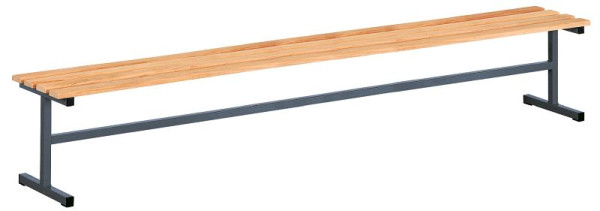 Banc Kraftwerk pour vestiaires avec 2 paires de pieds 1500 mm, 126000150
