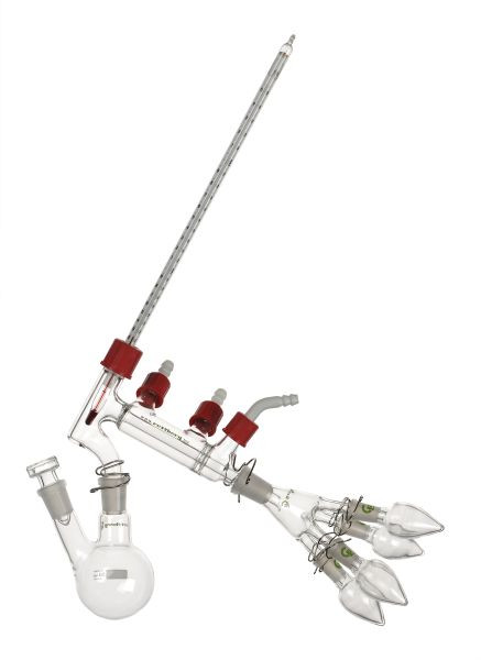 Appareil de distillation à court trajet Rettberg pour micro-quantités, avec pont de distillation Claisen modifié, 137080001