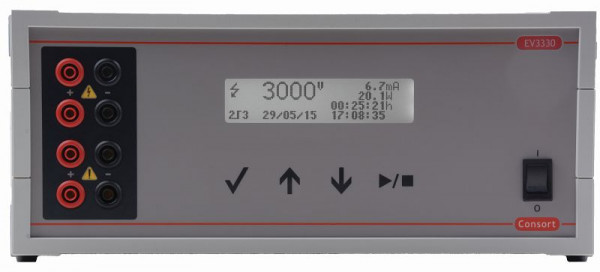 Alimentation électrophorèse Consort EV3620, 6000V, 150MA, 300W, EV3620