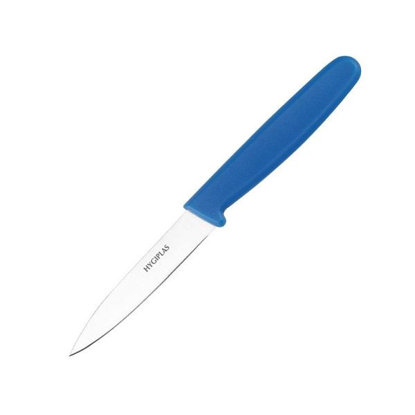 Couteau d'office Hygiplas 7cm bleu, C544