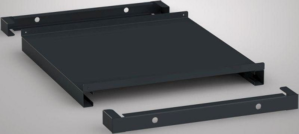 Base de chariot élévateur KLW avec plaque de support pour armoire à tiroirs série SDB (419 x 750 mm), SDB-SSO-060