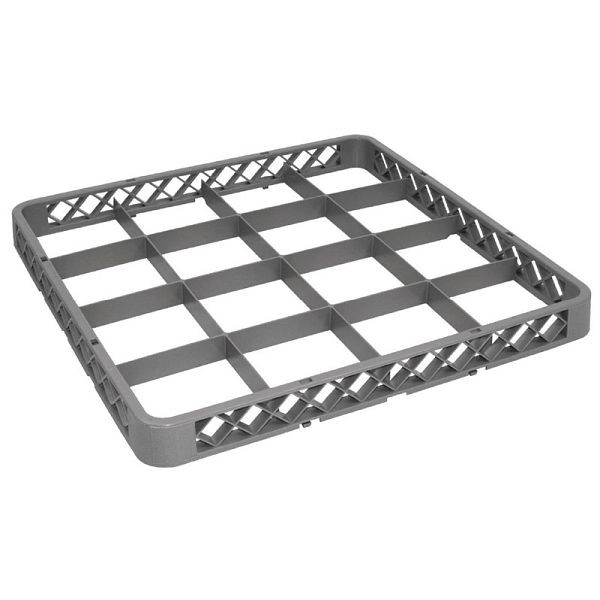 Fixation panier en verre Vogue avec 16 compartiments, F616