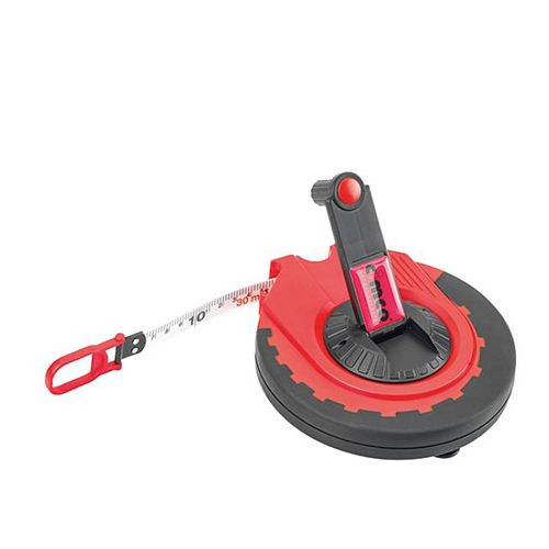 Ruban à mesurer en fibre de verre Cimco 30m, 390526