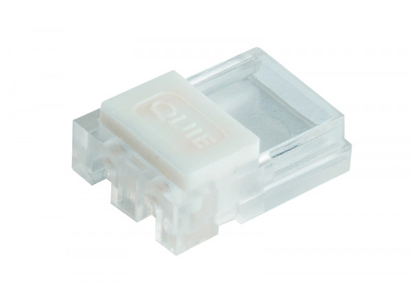 rutec Projekt rutec VARDAflex LED - Connecteur d'alimentation de bandes Push Lock - W unicolore 10mm IP20, PGZ421