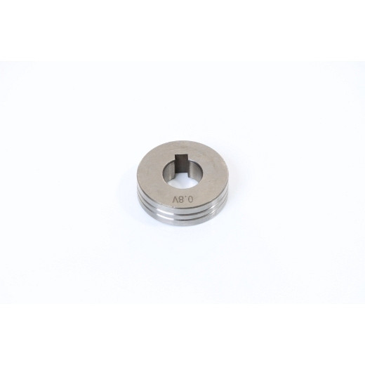 Rouleau d'alimentation ELMAG 0,8/1,0 mm, CPTX-I 400-500 2W, (AØ 36mm/IØ 15mm, 11mm de large), pour Fe/CrNi, TS, pour séries CPTX-I 400 2W, CPTX-I 500 2W , 54743