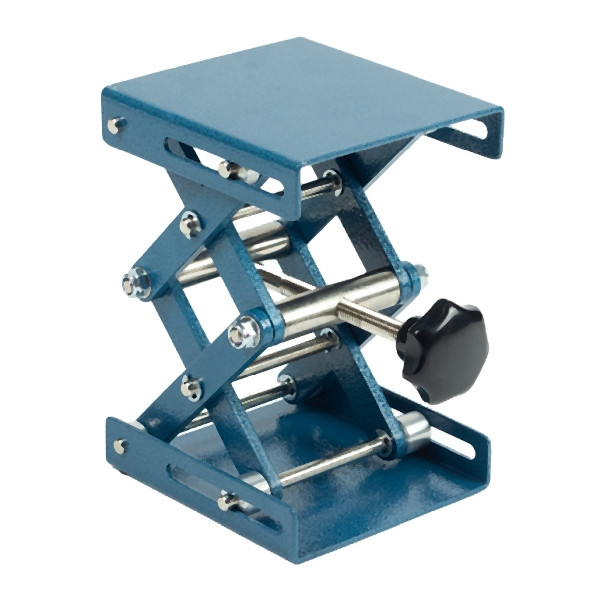 Mini ascenseur de laboratoire JUCHHEIM, mécanique, 100 x 110 mm, revêtement par poudre, 02280