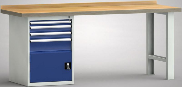 Etabli standard KLW - 2000 x 700 x 840 mm L x P x H, WS515N-2000M40-E1920