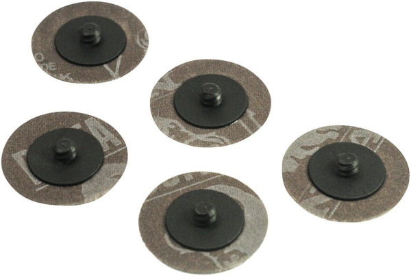 Plateaux de ponçage Hazet, Ø 50 mm, grain 60, nombre d'outils : 5, 9033-11-S060