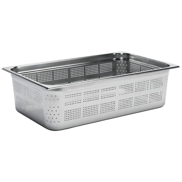 Bac GN Inox Gastro M 150mm GN1 / 1 perforé, GR736