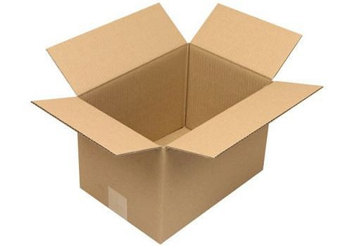 Boîte pliante en carton ondulé TransPak 1 paroi, dimensions intérieures 300 x 300 x 300 mm, qualité 1.20B, paquet : 25 pièces, 299242