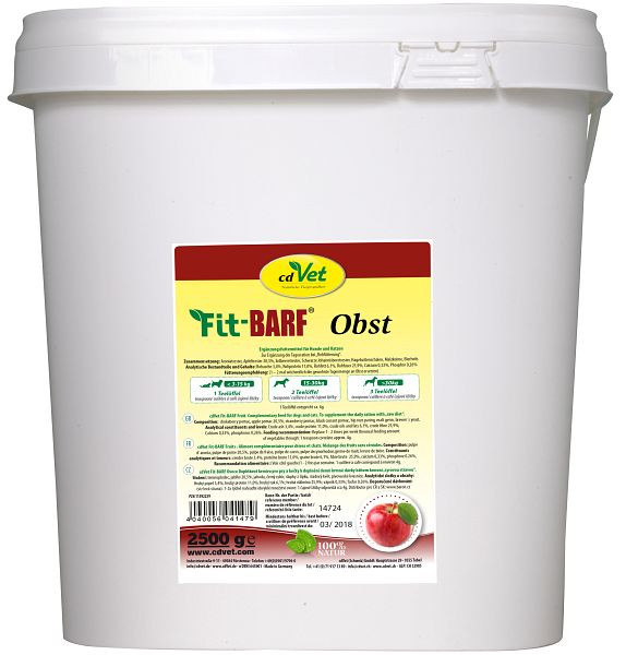 cdVet Fit-BARF fruits 2,5 kg, 4147