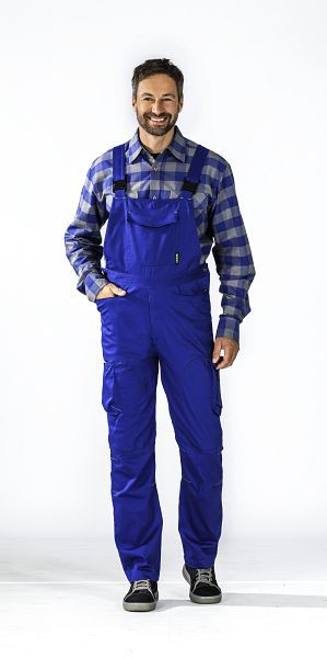Salopette Planam Stretchline, bleu bleuet, taille 50, 6623050