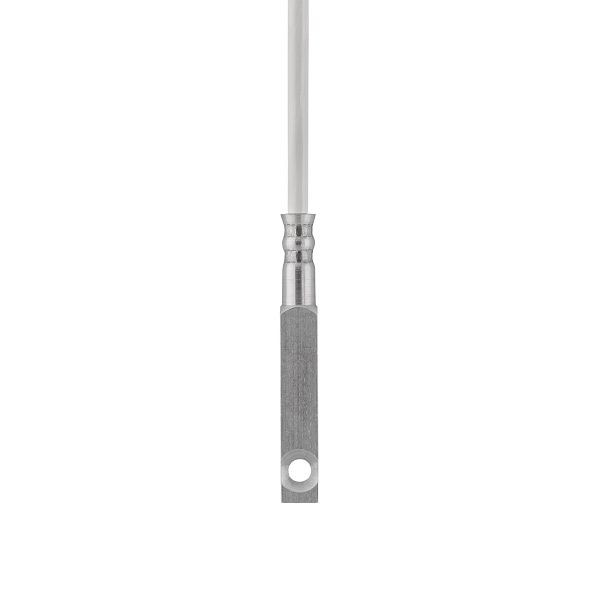 Thermomètre à résistance JUMO, 2.5m PTFE, 1xPt100 zl, 6x6x45mm, -50 à + 260°C, 00306774