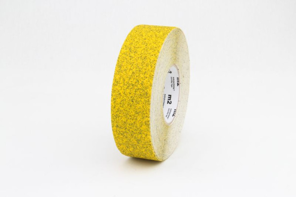 m2 revêtement antidérapant Public 46 jaune rouleau 50mmx18,3m, M9GR050183