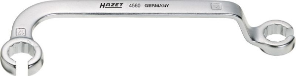 Clé pour ligne d'injection Hazet, profil extérieur à double hexagone, 17 x 17 mm, 4560