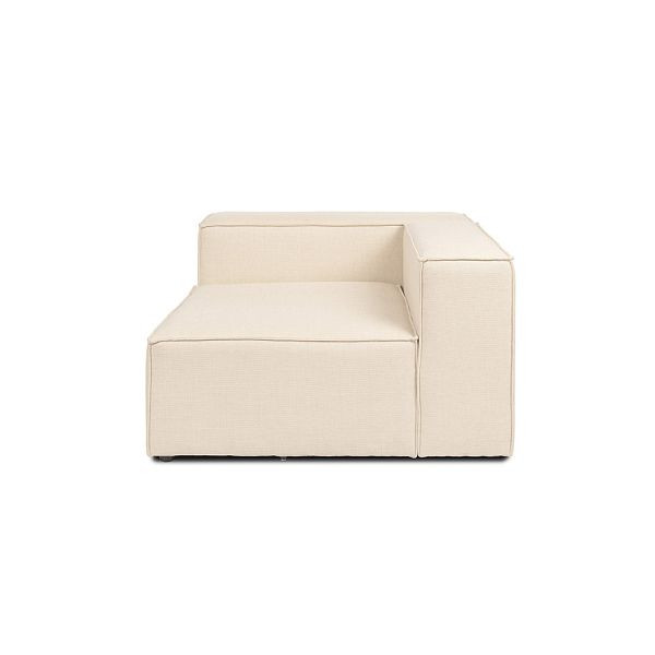 HOME DELUXE Canapé modulable VERONA Canapé d'angle droit - beige, 49380