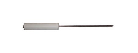 DOSTMANN Einstechsensor Pt100 mit PTFE-Handgriff und Kabel, Kl. B, 140 x 4mm mit wasserdichtem Stecker für P4000W-Serie, 6000-3471W