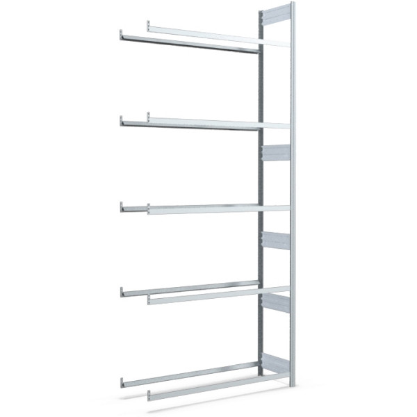 Rack à pneus BITO 2999x1308x424 champ complémentaire 5 niveaux galvanisé/en vrac FP, 53076