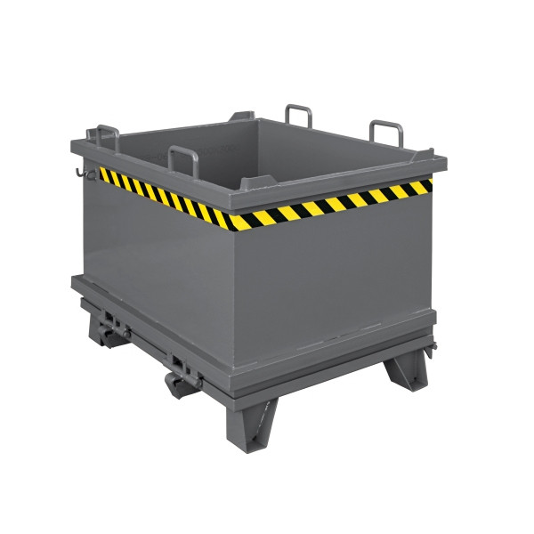 Eichinger industrie conteneur à fond rabattable, 1000 kg, 500 litres gris anthracite, 20320800000096