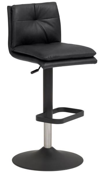 Mayer Sitzmöbel , structure thermolaquée noire, assise rembourrée confortable avec coussin intérieur, anthracite, 1211_03_30487