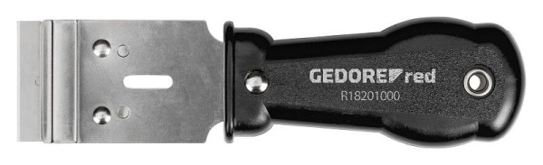 Grattoir à étiquettes rouges GEDORE, lames interchangeables, largeur 40 mm, 3301566