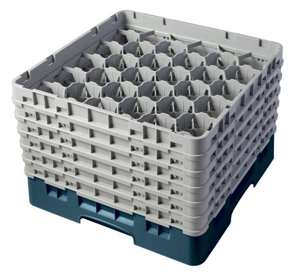 Panier de lavage Cambro 30 compartiments Camrack® 29,8 cm turquoise, lot de 2, 30S1114414