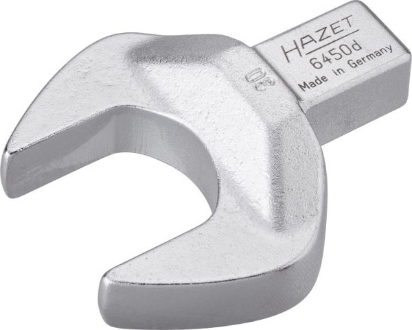 Clé à fourche insérable Hazet, carré insérable 14 x 18 mm, profil hexagonal extérieur, 30 mm, 6450D-30