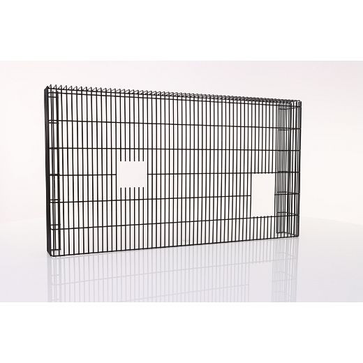 Grille de protection ELMAG KR (2 parties), MEISTER 600 (B4900), M 500, TIGER 600/700 avec chaudière 2x17 litres dimensions (LxlxH) : 690x80x400 mm, 9100668
