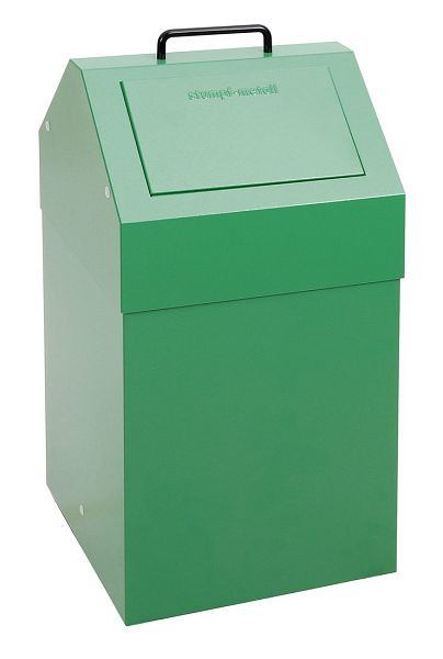 tri des déchets contondants 45, stationnaire, RAL 6024/6024, 45 litres, 630-045-0-0-624