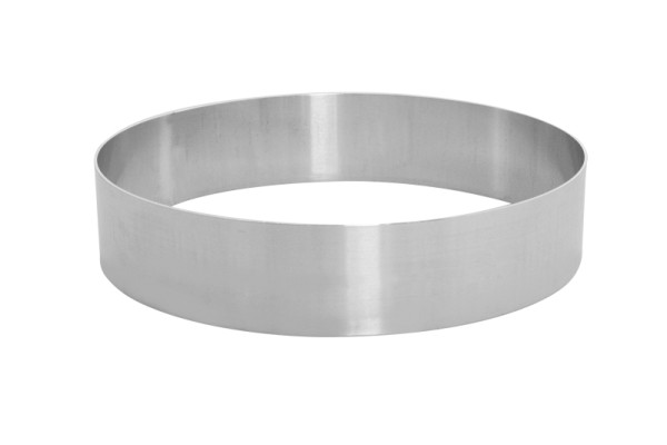 Cercle à gâteau Schneider, Ø 380 mm, hauteur 70 mm, épaisseur 2 mm, 156387