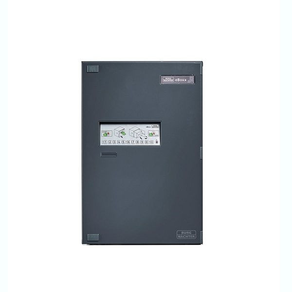 Boîte à colis BURG-WÄCHTER eBoxx E 635 ANT, 2 x piles, 2 x clés de secours, HxLxP (extérieur) : 575 x 380 x 450 mm, anthracite, 41930
