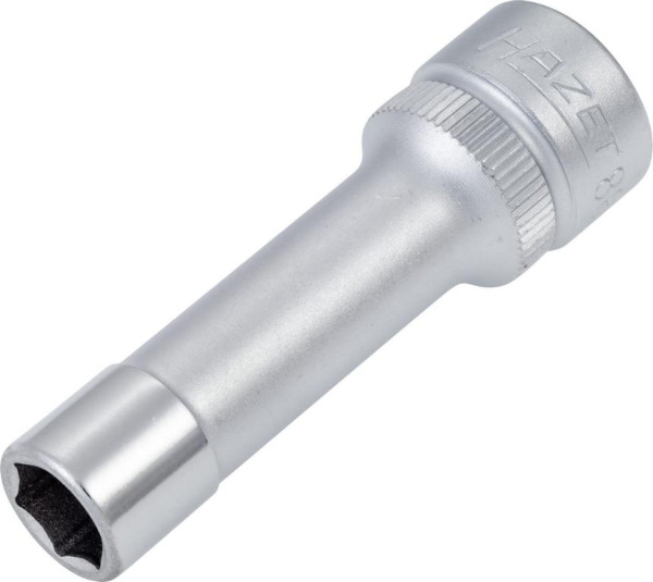Douille Hazet, hexagonale, carré creux 10 mm (3/8"), 8 mm, long type moleté, 880LG-8