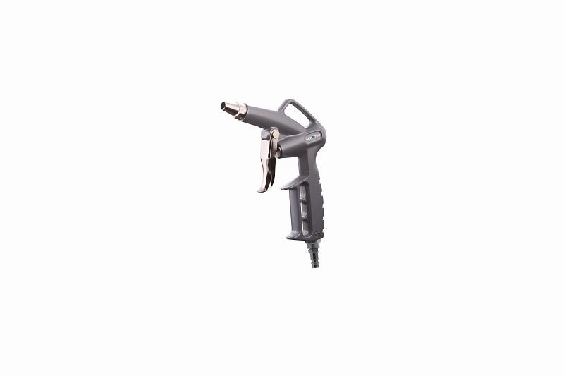 Pistolet à air comprimé AEROTEC, aluminium, soufflette courte, aluminium, 200533