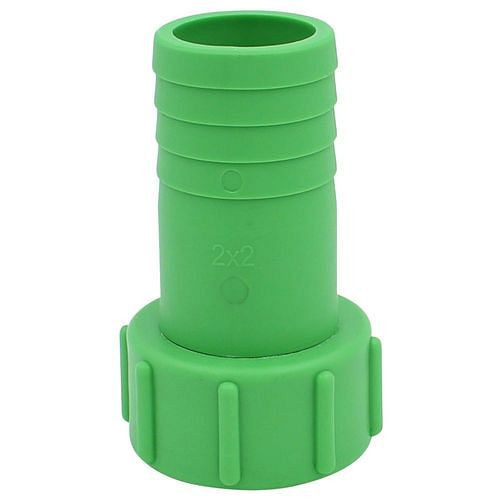 Adaptateur DENIOS IBC, avec embout de tuyau 2, avec gros filetage S60x6, avec protection anti-torsion, lot de 3, 311448
