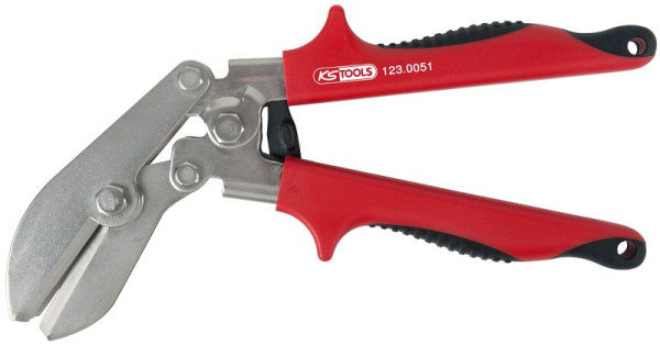 KS Tools Pince à tirer les tuyaux, coudée, 225 mm, 123.0051