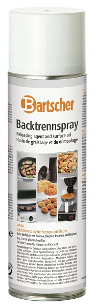 Bartscher Spray démoulant pour la cuisson, boîte de 500 ml, 173060
