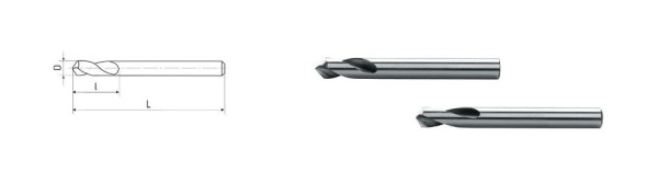 ELMAG Foret à points NC 120°, Ø 3,0 mm, 71500