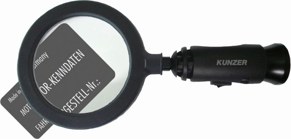 Loupe Kunzer grossissement 3x, éclairage LED, 7LL01